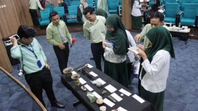 Perkenalkan Koleksi Museum, Pemprov Kalsel Kunjungi SMA GIBS