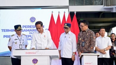 Resmikan Terminal Samarinda Seberang, Presiden Dorong Penggunaan Transportasi Massal