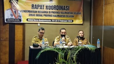 Sinergitas Bersama Kabupaten/Kota, Dinsos Gelar Rakor Pemberdayaan Keluarga di Provinsi Kalsel