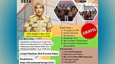 Tingkatkan Keterampilan, Pemprov Kalsel Akan Gelar Pelatihan Peningkatan Produktivitas Tahun 2024