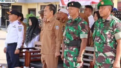 Asisten I Setda Mura Hadiri Apel Gelar Pasukan Operasi Keselamatan Telabang