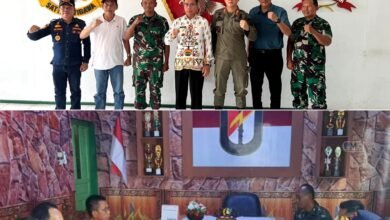 Pj Bupati Mura Silahturahim ke Kompi Senapan C