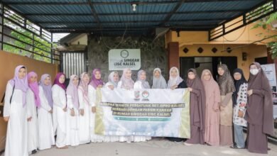 Kunjungi Rumah Singgah CISC, DWP Sekretariat DPRD Kalsel Motivasi Pejuang Kanker