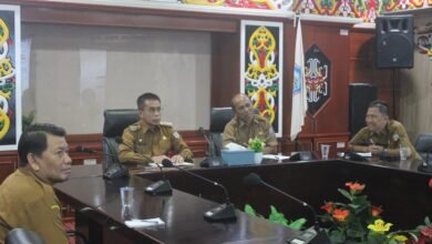 Pj Bupati Mura, Hadiri Rakor Pengendalian Inflasi