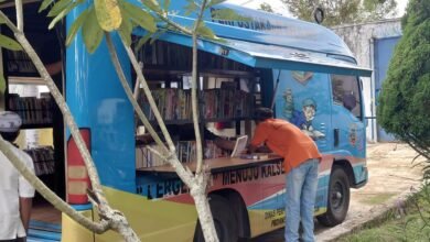 Promosi Minat Baca, Dispersip Kalsel Kunjungi Lapas Narkotika Kelas II A Karang Intan dan Rutan Marabahan