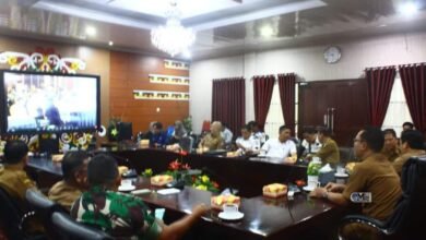 Asisten II Setda Mura Hadiri Rakor Stabilisasi Pangan