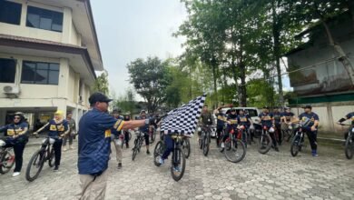 Dispora Kalsel Agendakan Gowes Berbagi Takjil di Ramadan