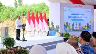 Groundbreaking Bank Kaltimtara di IKN, Presiden Dorong Kerja Sama Bank Himbara dengan BPD
