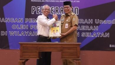 Gubernur Kalsel Serahkan LKPD 2023 Kepada BPK-RI