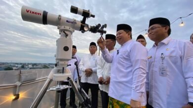 Kanwil Kemenag Kalsel Pantau Hilal di Banjarmasin