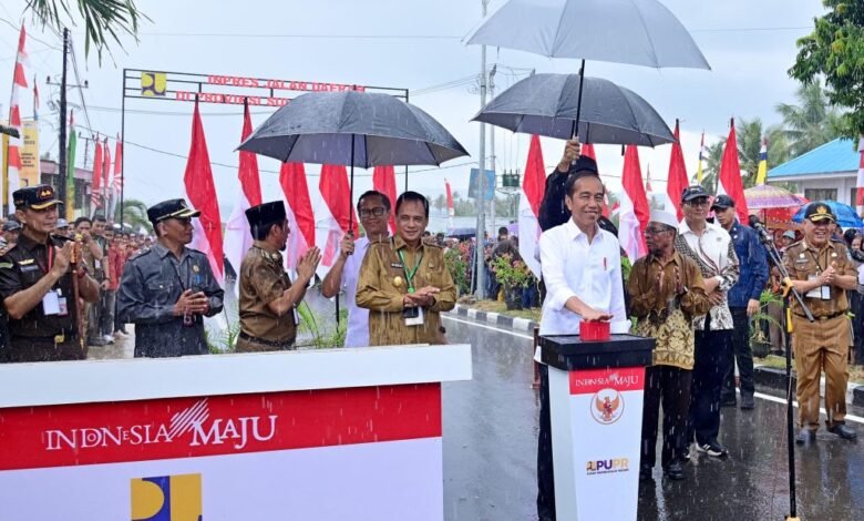 Peresmian Inpres Jalan Daerah di Sulawesi Tengah: Komitmen Presiden Jokowi untuk Infrastruktur Merata