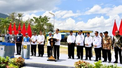 Resmikan Rekonstruksi Jaringan Irigasi Gumbasa, Presiden Dorong Peningkatan Produktivitas dan Ketahanan Pangan