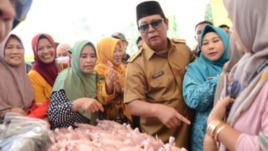 Disbunnak Kalsel Tawarkan Berbagai Komoditas Pangan di Pasar Murah Ramadan