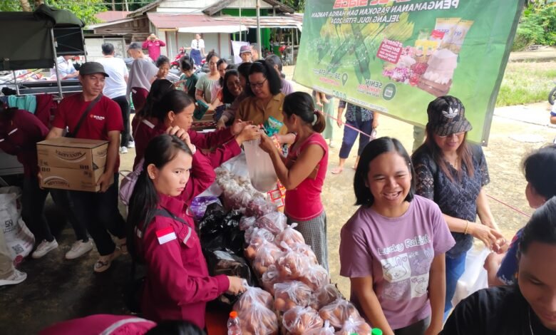 Pasar Murah di Kecamatan Membantu Warga Murung Raya