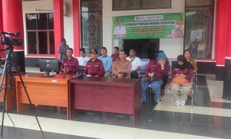Rakor Lintas Sektoral Operasi Ketupat Telabang 2024 di Murung Raya