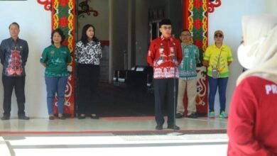Jelang Cuti Bersama Idulfitri 1445 H, Pj Bupati Mura Pimpin Apel Gabungan