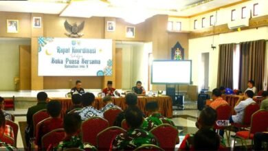 Pj Bupati Mura Buka Puasa Bersama Dandim 1013