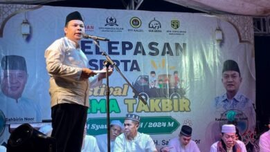 Ramaikan 1 Syawal, 80 Peserta Ikuti Pawai Gema Takbir