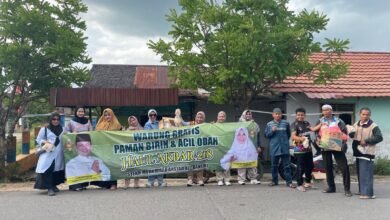 Arahan Gubernur Kalsel dan Ketua TP PKK Provinsi Kalsel, Dispar Berpartisipasi Buka Warung Gratis bagi Jemaah Haul Datu Kelampayan