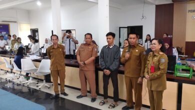 Pastikan Pelayanan Publik Berjalan Maksimal, Pj Bupati Murung Raya Kunjungan Ke Beberapa Perangkat Daerah