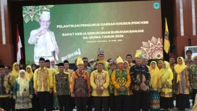 Pemprov Kalsel Selenggarakan Pelantikan PDK dan Raker Kerukunan Bubuhan Banjar