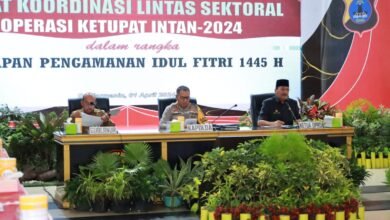 Pemprov Kalsel dan Forkopimda Gelar Rakor Lintas Sektoral Pengamanan Hari Raya Idulfitri 1445 H