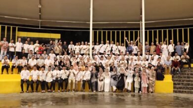 Dinas PUPR Kalsel Gelar Buka Puasa Bersama di Tugu 0 KM Banjarmasin