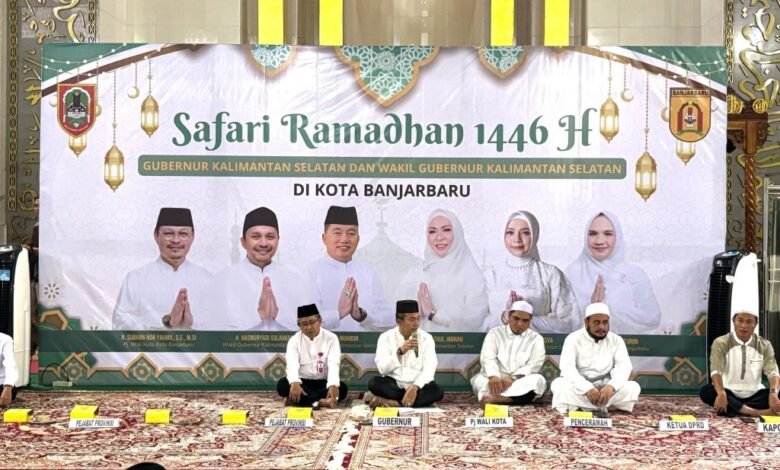 Banjarbaru Jadi Kota Terakhir Safari Ramadan 1446 H