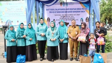 HKG Ke-53 di Kabupaten Tanah Laut, TP PKK Kalsel Gelar Rangkaian Bakti Sosial