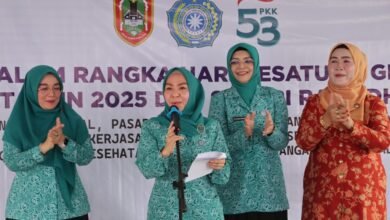HKG PKK Ke-53, TP PKK Kalsel Gelar Sunatan Massal, Pasar Murah hingga Pemberian Paket Sembako