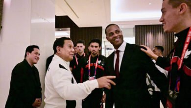 Presiden Prabowo Sambangi Timnas Indonesia Jelang Laga Lawan Bahrain, Beri Semangat Langsung