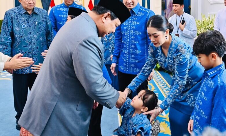 Silaturahmi Idulfitri 1446 H, Presiden Prabowo Gelar Griya Bersama para Tokoh dan Pejabat Negara di Istana