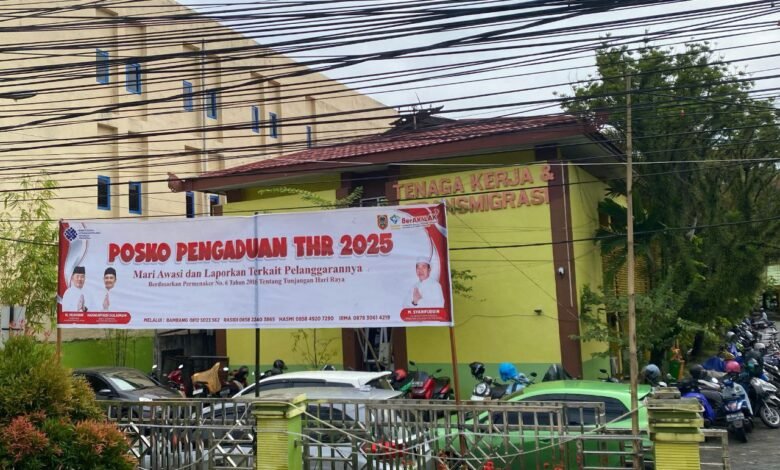 Terima Aduan Layanan, Pemprov Kalsel Buka Posko Pengaduan THR Keagamaan Tahun 2025