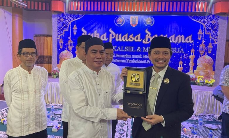 Wagub Kalsel Hadiri Buka Puasa Bersama PWI Kalsel
