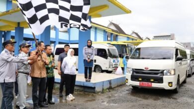 Wagub Kalsel Lepas 28 Armada Mudik Gratis, Harapkan Mudik Lebih Nyaman dan Aman