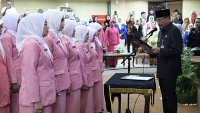 Pelantikan Gatriwara Periode 2024-2029, Wagub Kalsel : Perkuat Peran Perempuan dalam Pembangunan