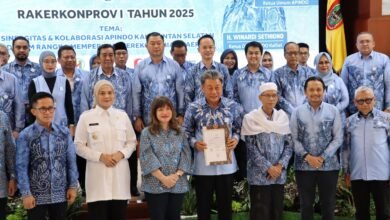 Wagub Kalsel Apresiasi Pengukuhan Pengurus DPP Apindo 2024-2029