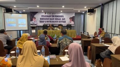 Menuju Haji Sehat, Pemprov Kalsel Gelar Pertemuan Pembinaan Kesehatan Jemaah