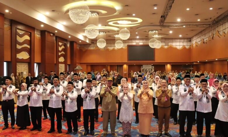 Pengukuhan Ketua dan Pengurus TP Posyandu, Gubernur Kalsel : Tunaikan dengan Penuh Dedikasi dan Tanggung Jawab