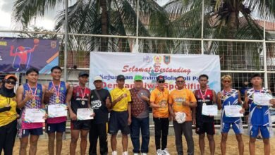 Kejurprov Voli Pasir Kalsel 2025 Resmi Ditutup, PBVSI Dorong Pemerataan Pembinaan di Daerah