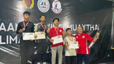 Kejurprov Muaythai Kalsel 2025 Resmi Berakhir, Banjarmasin Raih Juara Umum