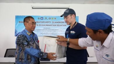 Operasi Cangkok Kornea Pertama di Kalimantan Selatan