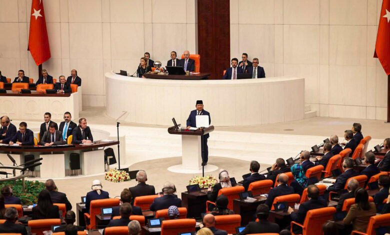 Pidato Presiden di Parlemen Turkiye, Dari Warisan Ottoman hingga Solidaritas untuk Palestina