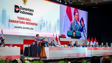Presiden Prabowo Berikan Arahan kepada 1.500 Pimpinan BUMN dalam Acara Town Hall Danantara Indonesia