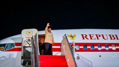 Presiden Prabowo Lawatan ke Kawasan Timur Tengah dan Turkiye