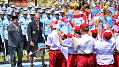 Presiden Prabowo Sambut Kunjungan Resmi PM Rabuka di Istana Merdeka