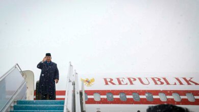 Saat Salju Ankara Mengantar Keberangkatan Presiden Prabowo ke Antalya