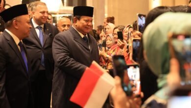 Sambutan Hangat dan Meriah Iringi Kedatangan Presiden Prabowo di Turkiye