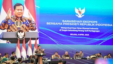 Sarasehan Ekonomi 2025, Presiden Prabowo Tegaskan Pentingnya Kemandirian Ekonomi Nasional