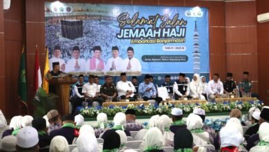 Gubernur Kalsel Lepas Jamaah Haji 2025, Ingatkan Pentingnya Persiapan Fisik dan Mental